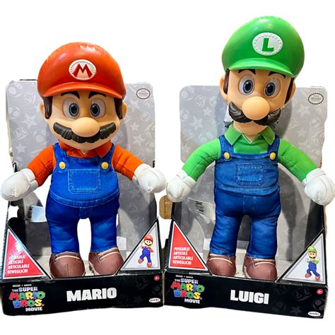 mario bros plush toys